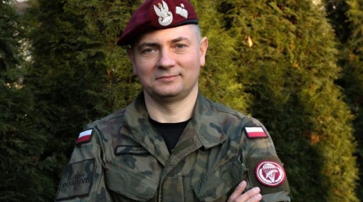 Gen. bryg. Grzegorz Hałupka, dowódca 6 Brygady Powietrznodesantowej (fot. arch. 6 BPD)