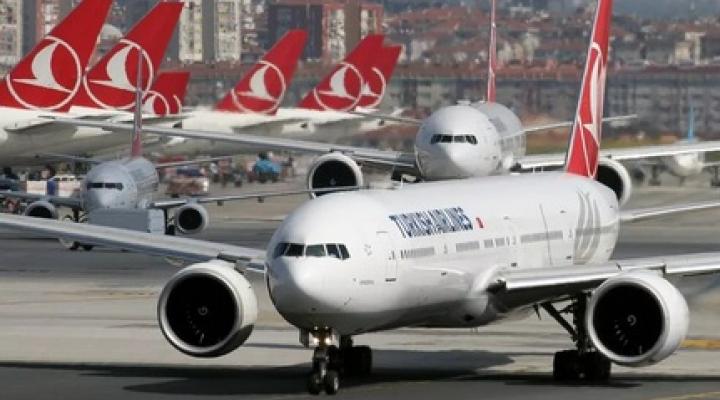Flota samolotów należaca do Turkish Airlines, fot. Hurriyet Daily News