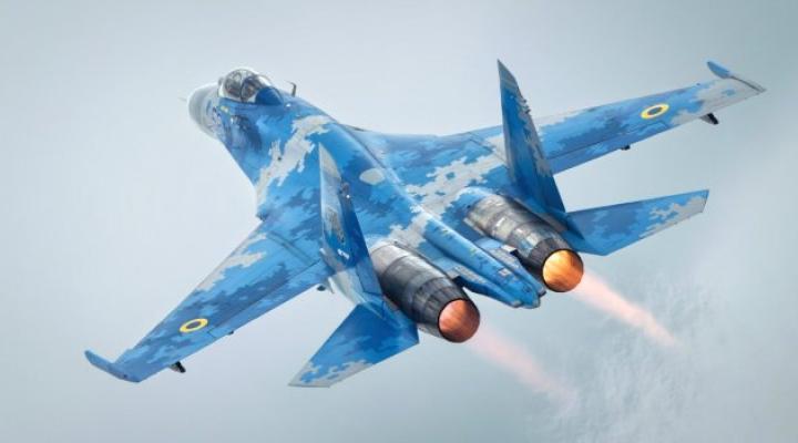 Su-27 Ukraińskich Sił Powietrznych (fot. Hesja Air-Art Photography)