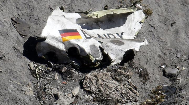Szczątki A320 Germanwings