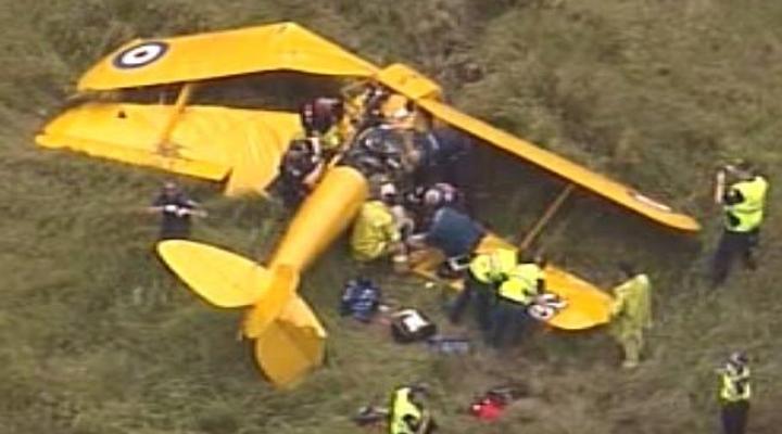 Wypadek samolotu Tiger Moth w Australii