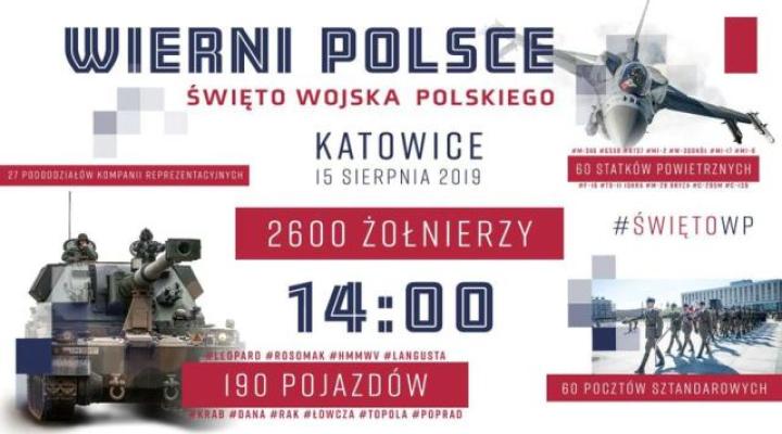 Defilada "Wierni Polsce" w Katowicach (fot. dgrsz.wp.mil.pl)