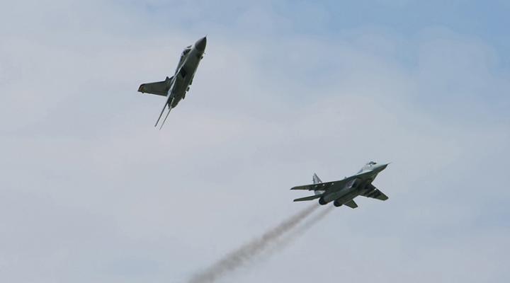 Walka Tornado z Mig-29, źródło: Jacek Matysiak