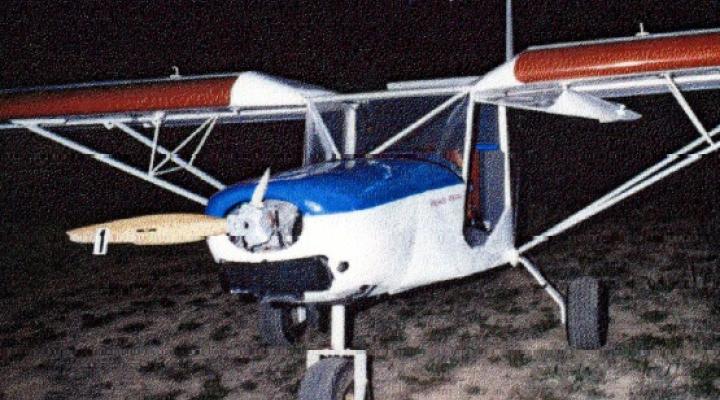 Uszkodzony samolot ultralekki CH-701 STOL, fot. PKBWL