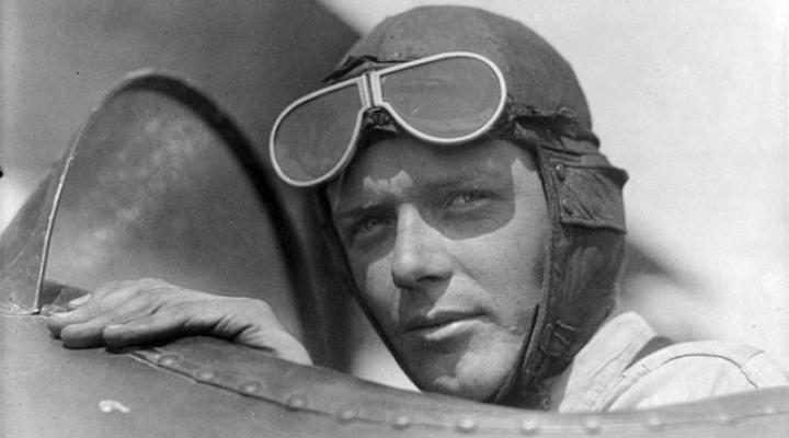 Charles Lindbergh w 1923, źródło: Wikipedia
