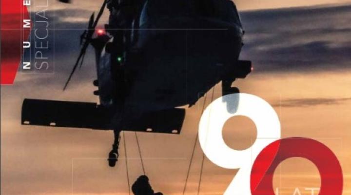Wydanie specjalne Gazety Policyjnej z okazji 90-lecia lotnictwa policyjnego (fot. gazeta.policja.pl)