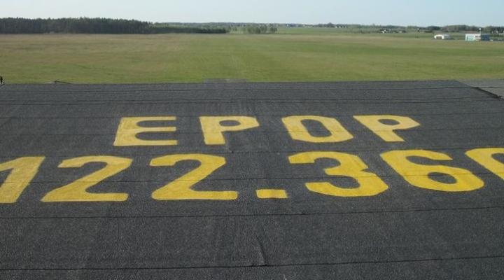 Lotnisko Aeroklubu Opolskiego, fot. AP Facebook