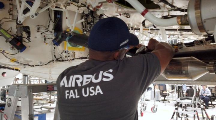 Airbus zaczał produkcję modelu A220 w Stanach Zjednoczonych (fot. Airbus)