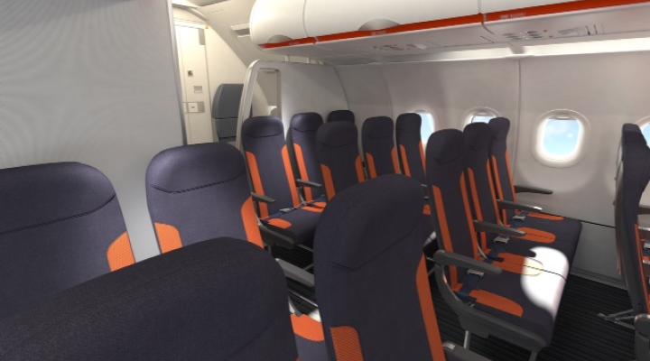 easyJet: nowe siedzenia na pokładzie A320