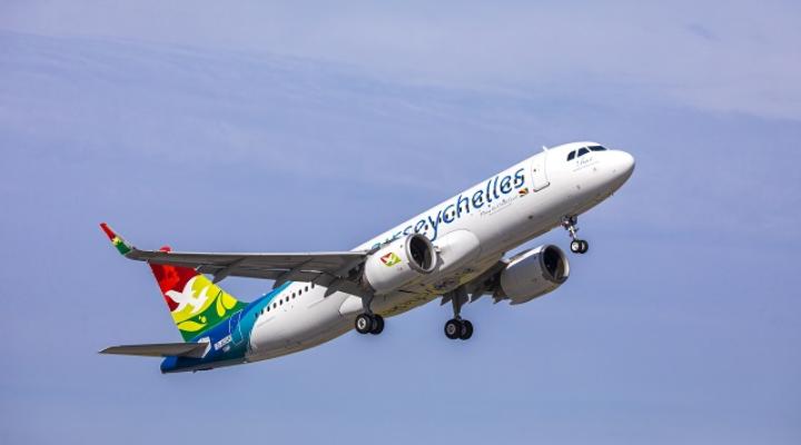 A320neo w barwach linii Air Seychelles, fot. Airbus