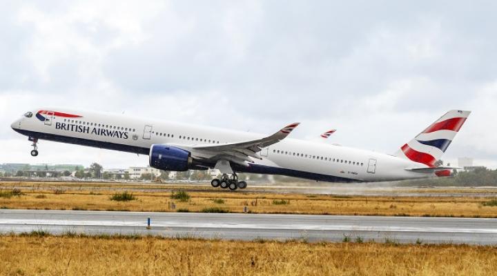 A350-1000 w barwach British Airways, fot. Airbus