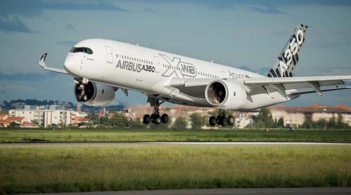 A350 XWB wyruszył w pokazową trasę po Azji