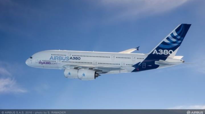 A380 w locie (fot. S.Ramadier/Airbus)