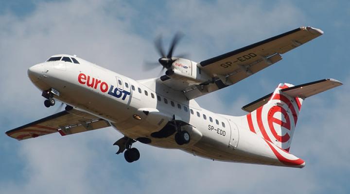 ATR 42-500 linii Eurolot / źródło: commons.wikimedia.org