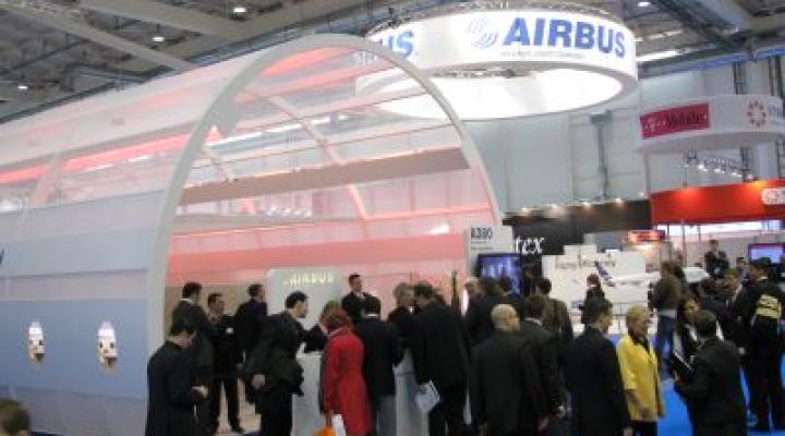 Airbus na targach Aircraft Interiors Expo w Hamburgu