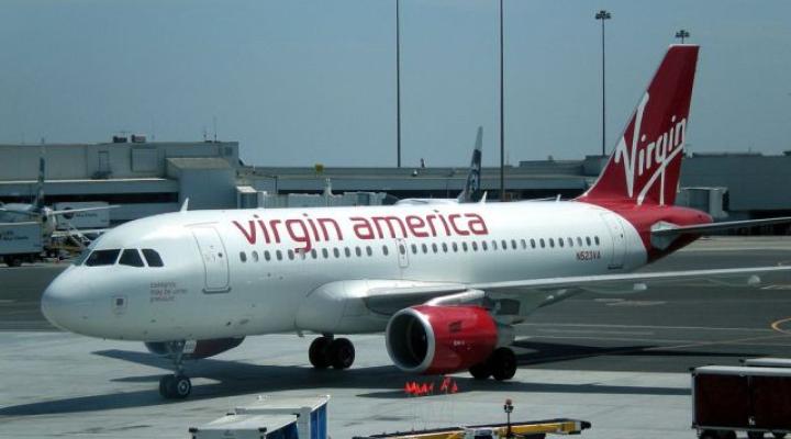 Airbus A319 linii lotniczych Virgin America (fot. Limaindia (Praca własna)/Domena publiczna/Wikimedia Commons)