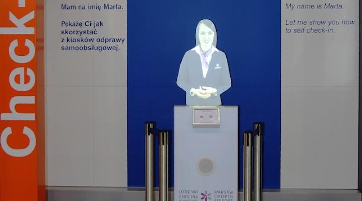 Wirtualny Asystent pomoże w odprawie na Lotnisku Chopina