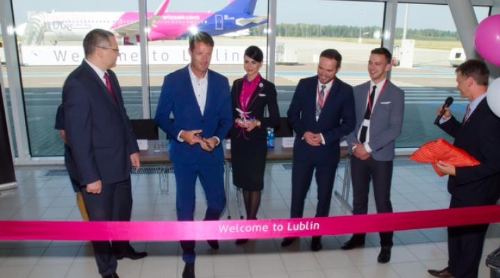Otwarcie bazy Wizz Air w Lublinie (fot. Port Lotniczy Lublin)