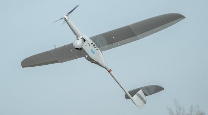 Bezzałogowiec FlyEye - start - widok z dołu (fot. DWOT)