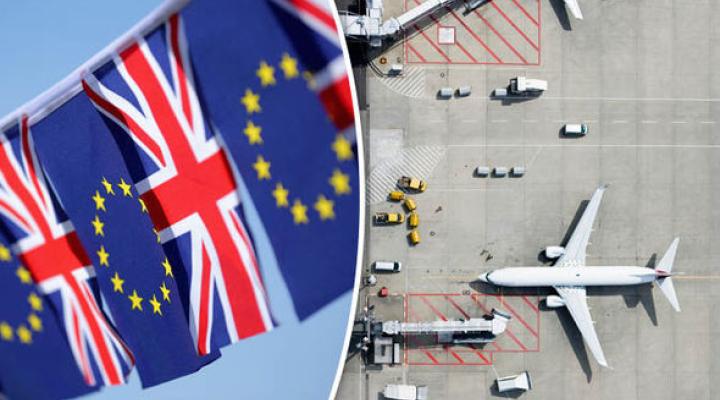 Brexit w lotnictwie (fot. express.co.uk)