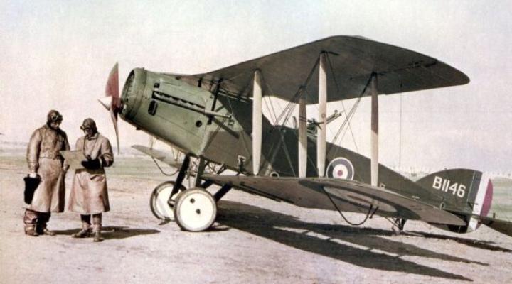 Bristol F.2B Fighter z 1 Dywizjonu Australian Flying Corps w Palestynie (1918) (fot. pl.wikipedia.org)