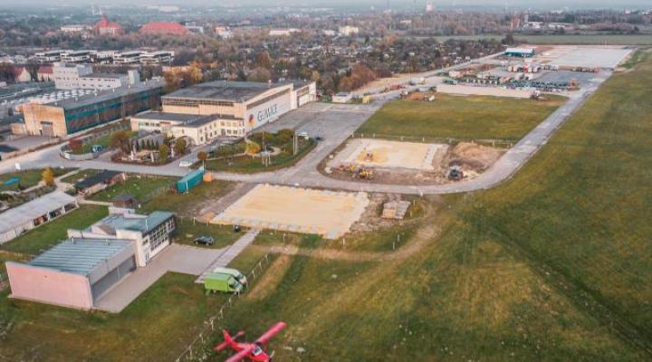 Budowa Centrum Edukacji Lotniczej w Gliwicach (fot. Mosquidron/gliwice.eu)