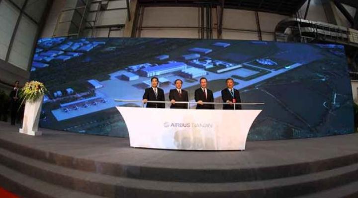Rozpoczęto budowę chińskiego centrum wykańczania i dostarczania samolotów Airbus A330 (fot. Airbus)
