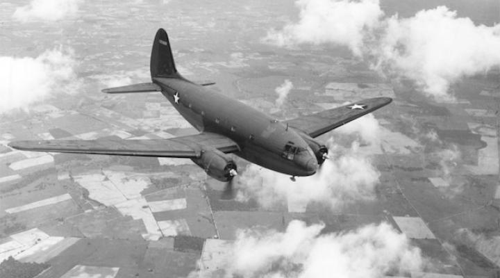 Curtiss C-46 Commando, źródło: www.au.af.mil