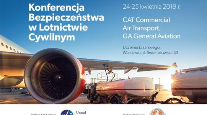Konferencja Bezpieczeństwa w Lotnictwie Cywilnym 2019 (fot. kontrola-ruchu-lotniczego.com)