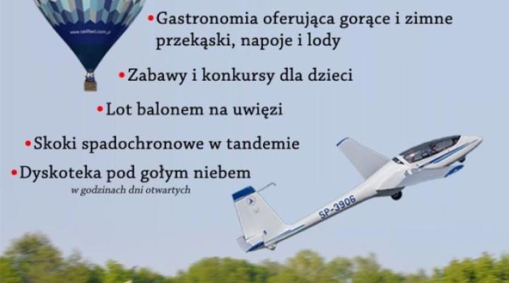 Dni Otwarte Aeroklubu Podkarpackiego w ostatni weekend lipca (fot. aeroklub-podkarpacki.pl)