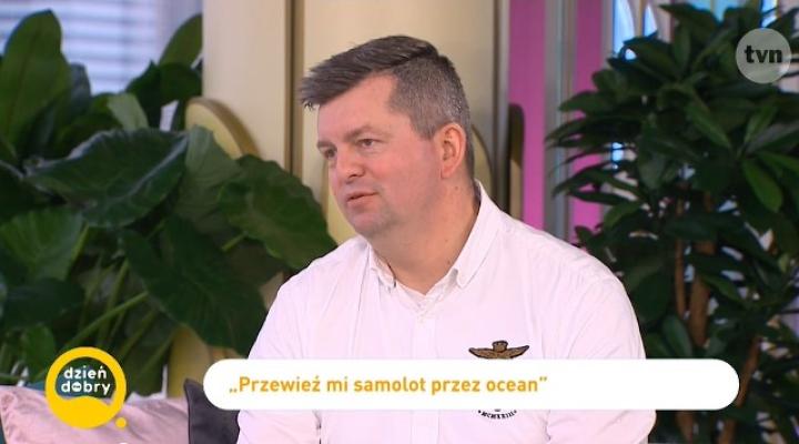 Dominik Punda gościem Dzień Dobry TVN (fot. kadr z programu Dzień Dobry TVN)