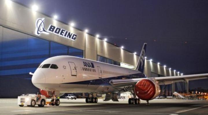 Drugi Boeing 787 na plycie lotniska