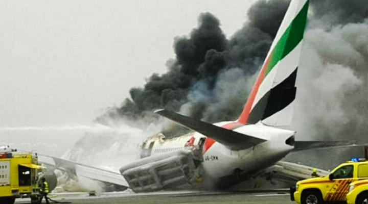 Wypadek B773 linii Emirates