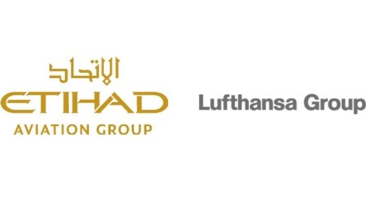 Etihad Aviation Group i Lufthansa Group - logo