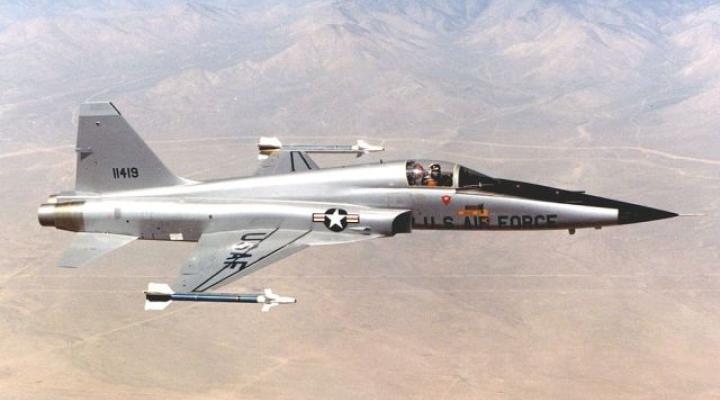 F-5E (fot. National Museum of the USAF/Domena publiczna/Wikimedia Commons)