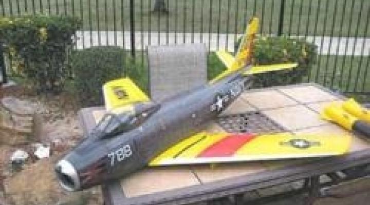 Model samolotu, który miał być użyty do wykonania zamachu