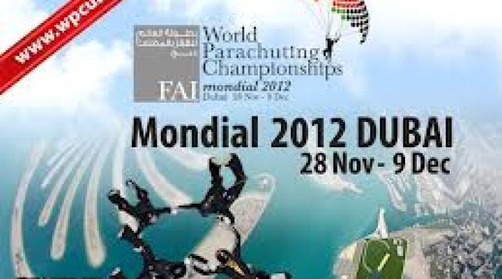 FAI World Parachuting Championships Mondial 2012 - logo