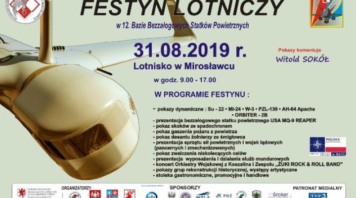 Festyn Lotniczy Mirosławiec 2019 (fot. 12.BBSP)