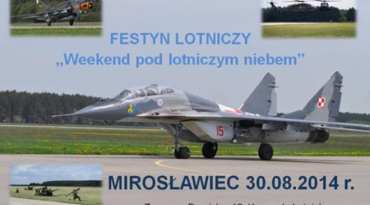 Festyn Lotniczy "Weekend pod Lotniczym Niebem 2014"
