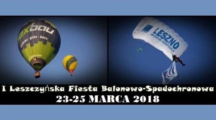 I Leszczyńska Fiesta Balonowo-Spadochronowa (fot. Aeroklub Leszczyński)