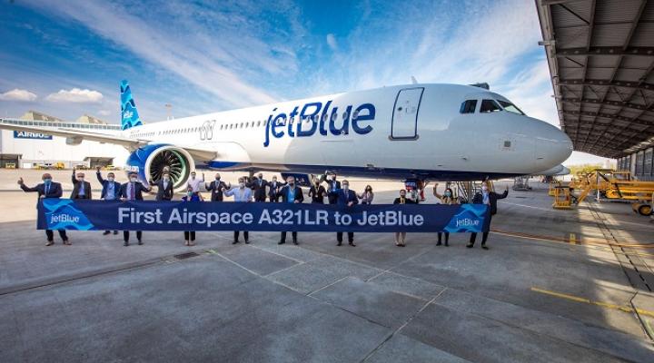 A321LR w barwach linii JetBlue, fot. Airbus