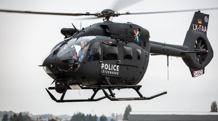H145M do wykonywania misji obronnych i bezpieczeństwa dostarczony do Luksemburga (fot. Airbus Helicopters/Patrick Heinz)