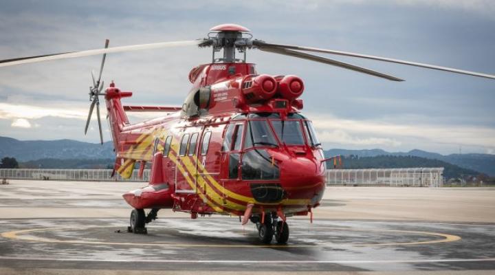 H215 należący do SGGAC w Chinach (fot. Airbus Helicopters)