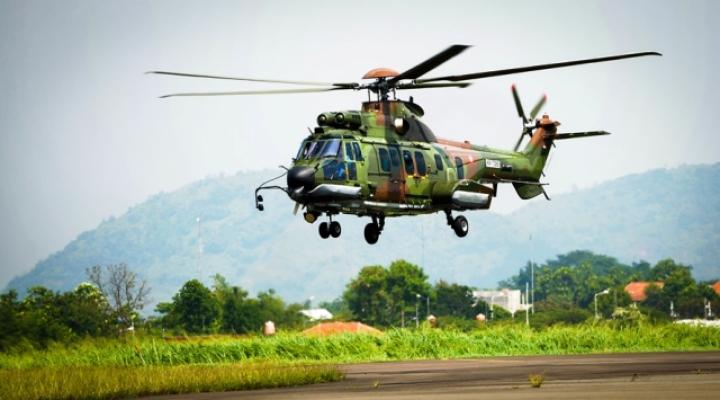 H225M indonezyjskich sił powietrznych (fot. PTDI)
