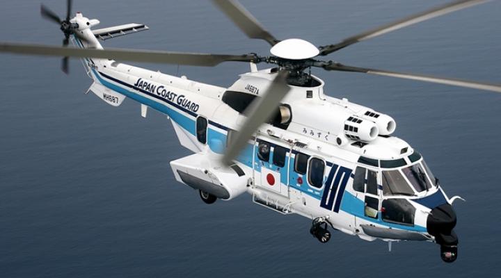 Śmigłowiec H225 Japońskiej Straży Przybrzeżnej (fot. Airbus Helicopters)