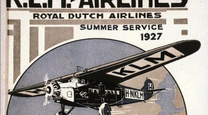 KLM: Historyczny plakat