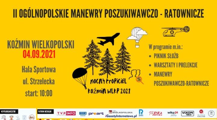 II Ogólnopolskie Manewry Poszukiwawczo-Ratownicze „Nocny Tropiciel 2021" (fot. Materiały infomracyjne GPR Szukamy i Ratujemy)