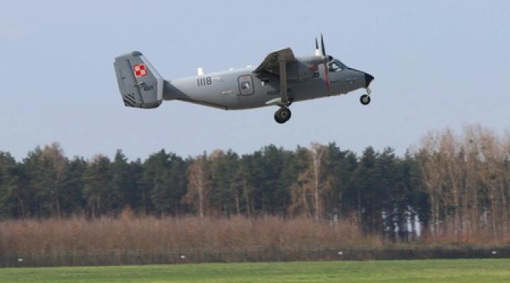M28B Bryza - lot w ramach Akcji Serce (fot. blmw.wp.mil.pl)