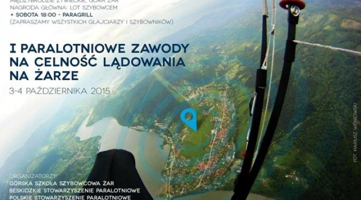 I Paralotniowe Zawody na Celność Lądowania na Żarze (fot. Mariusz Wiśniowski)