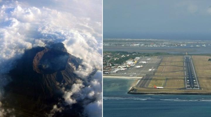 Indonezja: z powodu erupcji wulkanu nie działa pięć lotnisk (fot. yellowlittleduck.com/baliairport.net)